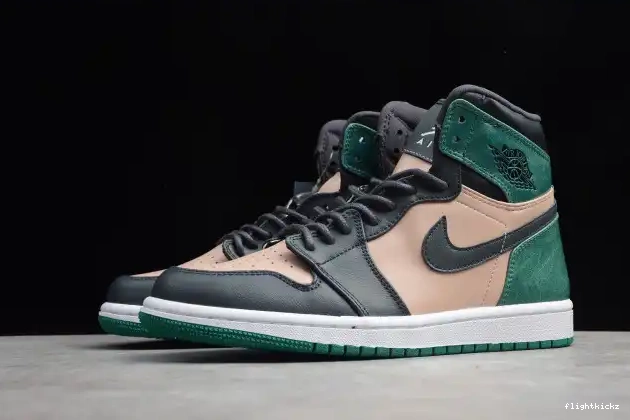 Mystic Air Jordan Green 1 High Anthracite Beige Retro Bio AH7389-203 0515